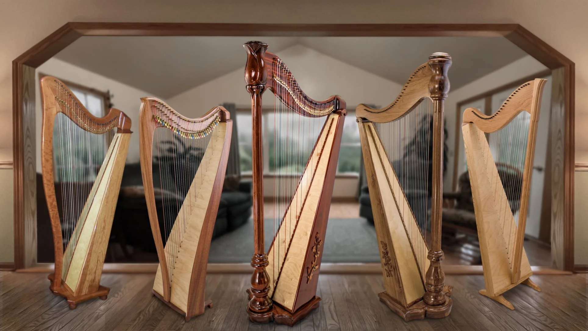 Double Strung Harps — Marini Made Harps